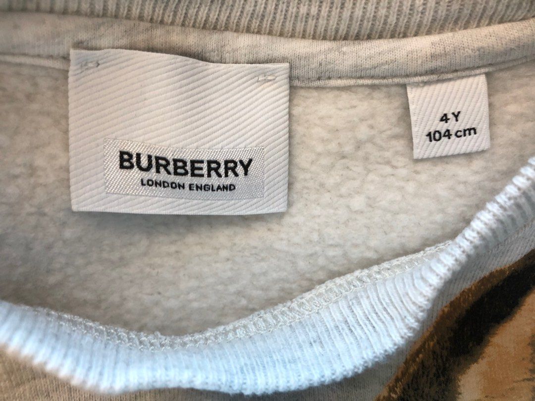 Burberry kids sweater dress 小童衞衣連身裙（size 4Y), 兒童＆孕婦