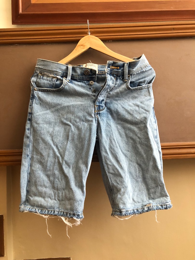 Burton Denim Shorts Men s Fashion Bottoms Shorts on Carousell