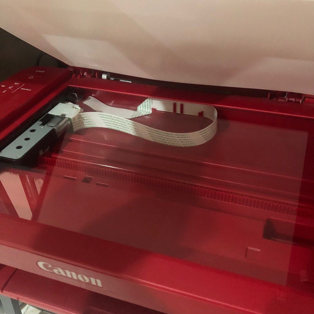 Canon Pixma E3370 Inkjet Printer RED COLOR LIMITED EDITION, Computers ...