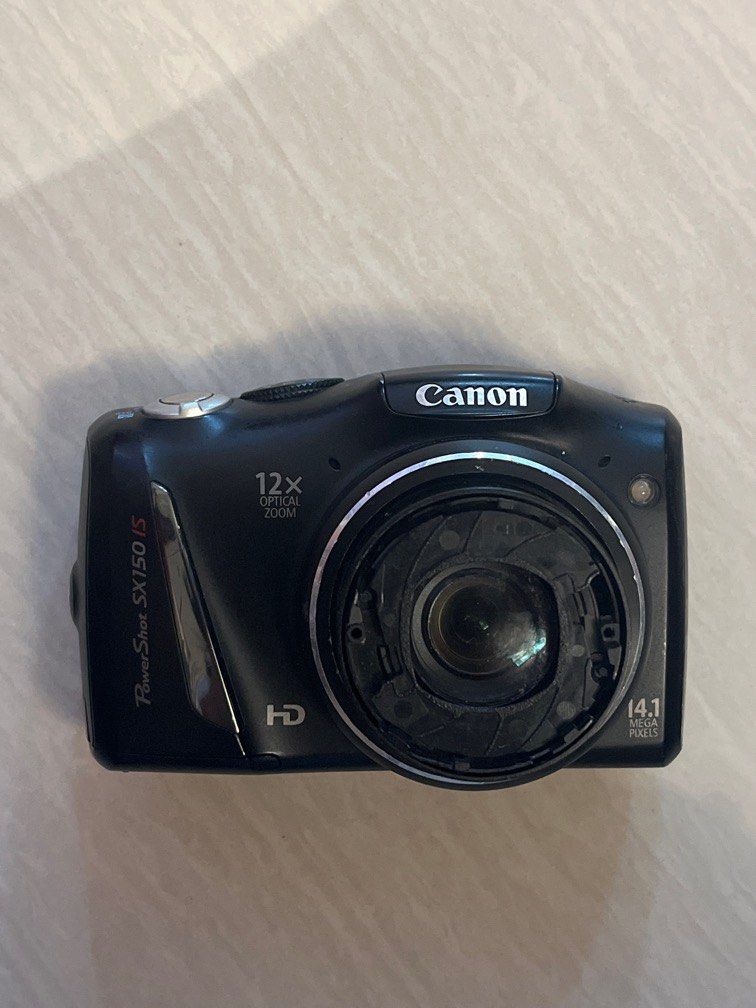 Canon Powershot SX150 IS digital camera (selling for parts