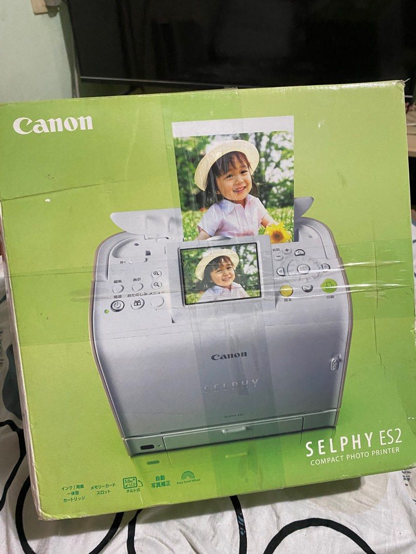 Canon selphy es2 compact photo printer, Computers & Tech, Printers