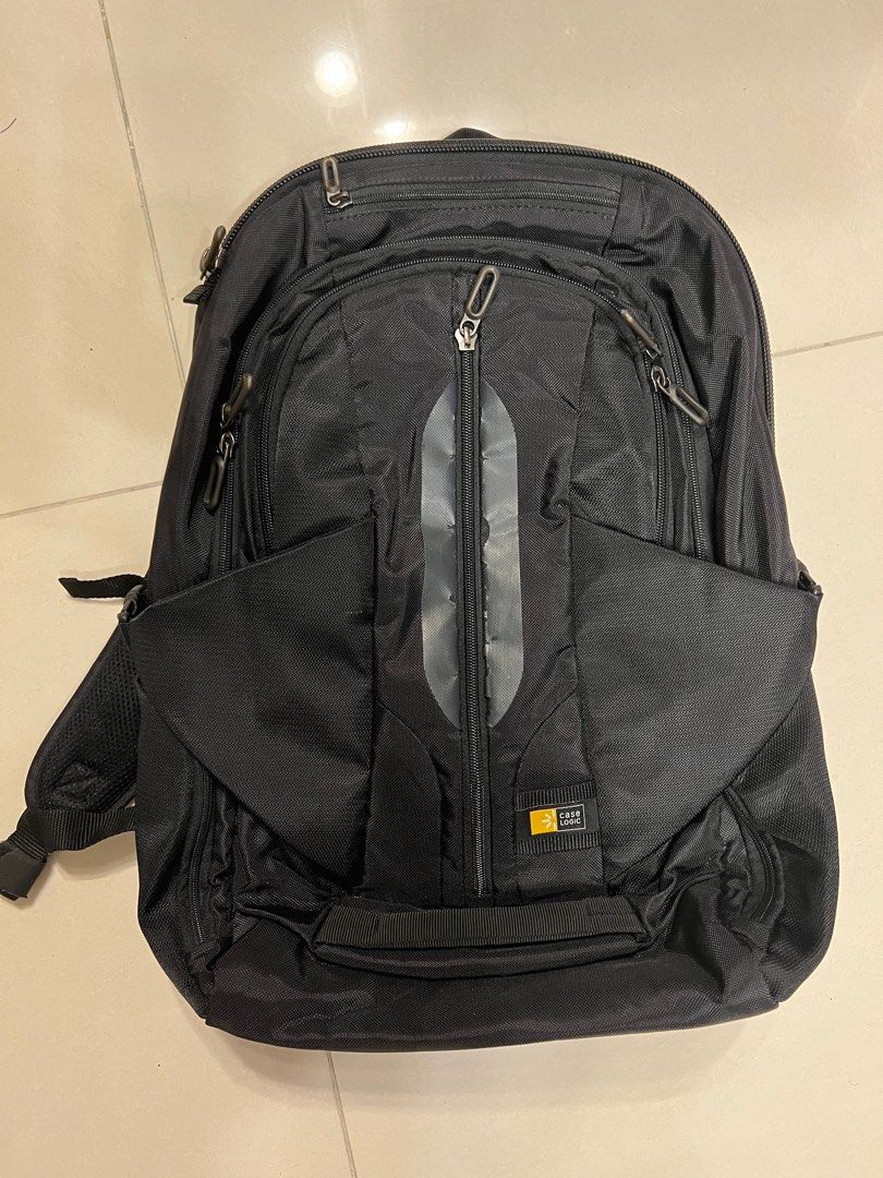 Case Logic Laptop Backpack 17.3" laptop backpack (Category: Laptop Bags & Sleeves) located in Quezon City. Submitted by oddmountain_01ac99 (Listing ID 1245223351, Image 1). Description: Case Logic Laptop Backpack Laptop Backpack for 17.3" Laptop Model Number RBP-117BLA Color Black Color Category Black Product Width 14.6 inches Product Height 19.7 inches Product Length 9.3 inches Product Weight 2.1 ounces Material Nylon Water Bottle Holder Yes Max