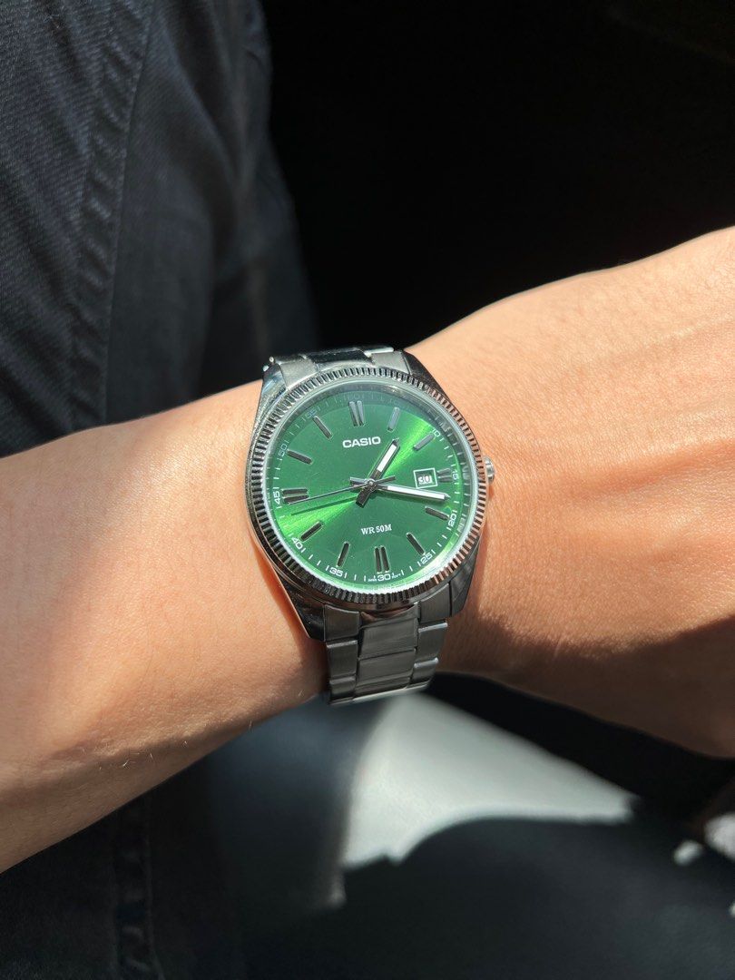 Casio datejust sale