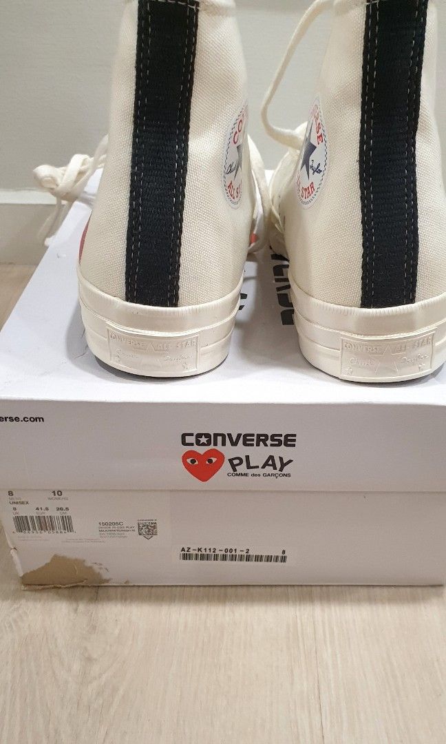 CDG converse high BNIB Men s Fashion Footwear Sneakers on