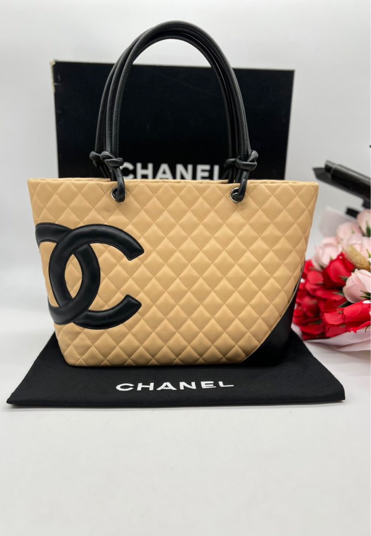 Chanel Cambon Tote Bag, Luxury, Bags & Wallets on Carousell