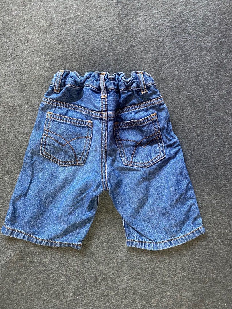 Children Basic X Denim Shorts Pants kids boys Babies Kids