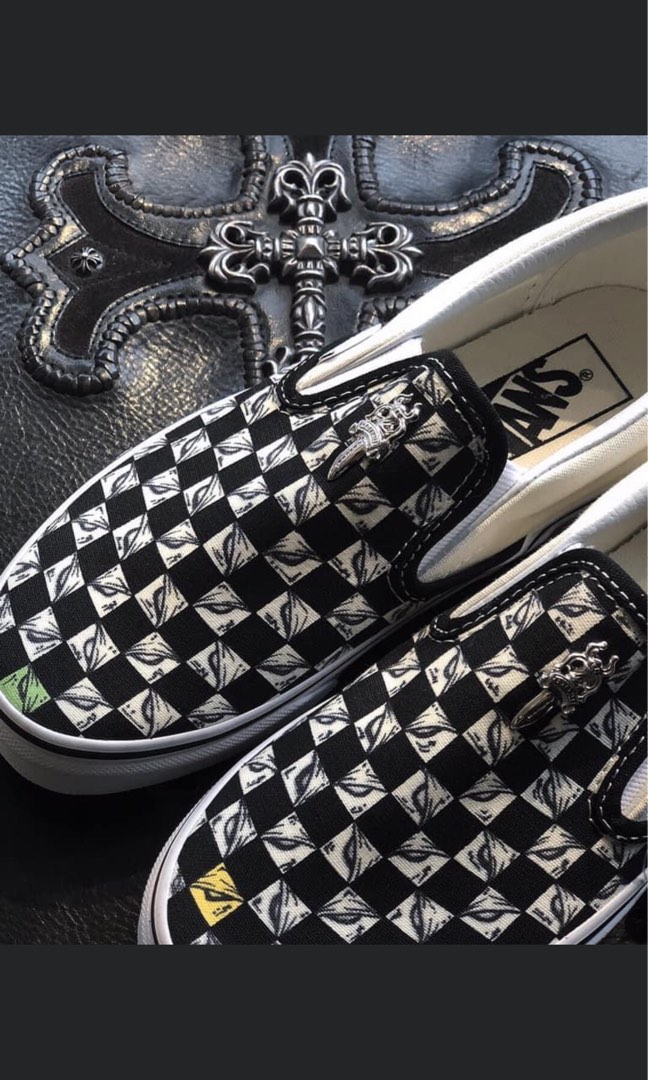Chrome Heart X Matty Boy 99 eyes Vans Slip on