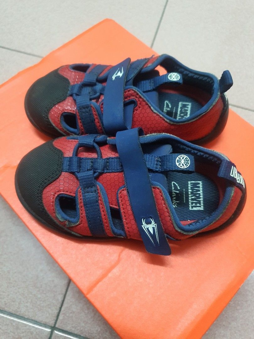 Clarks Marvel Spiderman Footwear size 51 2G 22W 6W