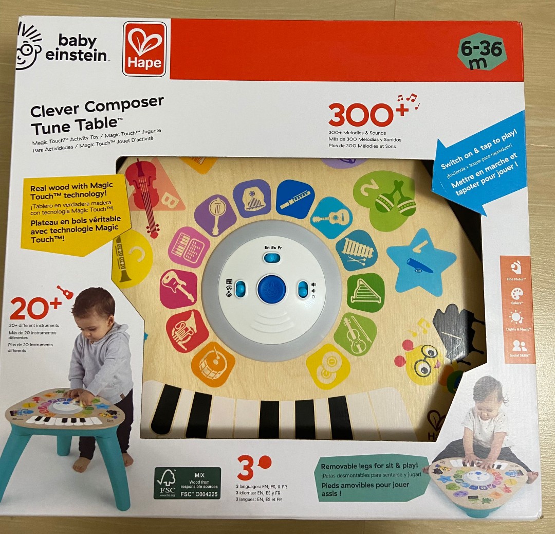 CLEVER COMPOSER TUNE TABLE™MAGIC TOUCH™ ACTIVITY TOY