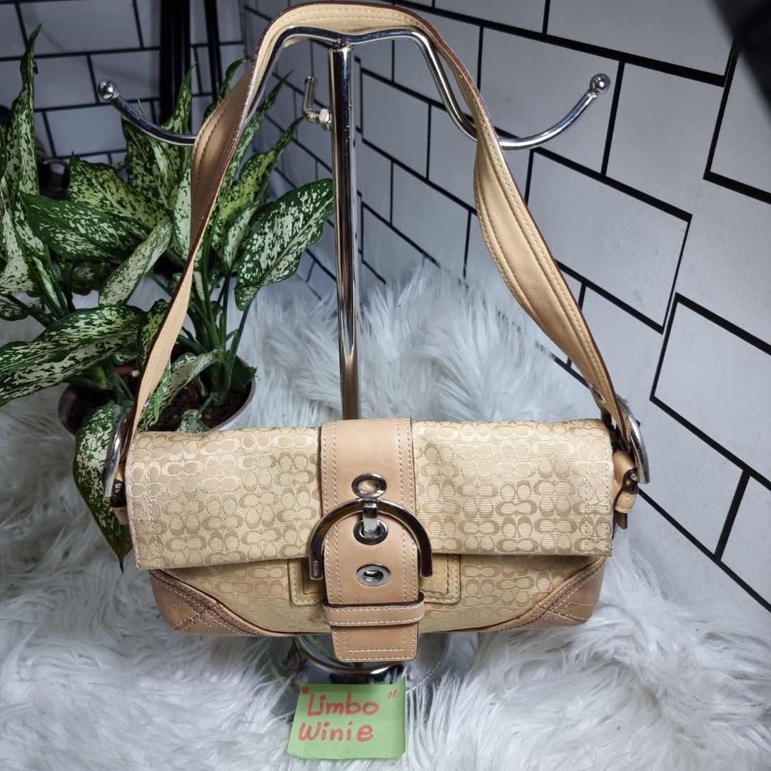Preloved Coach Small Alma bag, Luxury, Bags & Wallets on Carousell