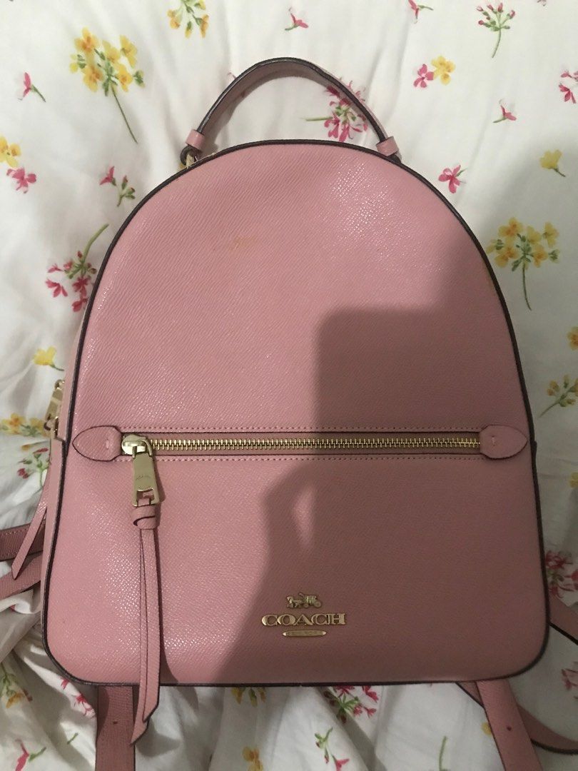Coach Jordyn Backpack in pink on Carousell