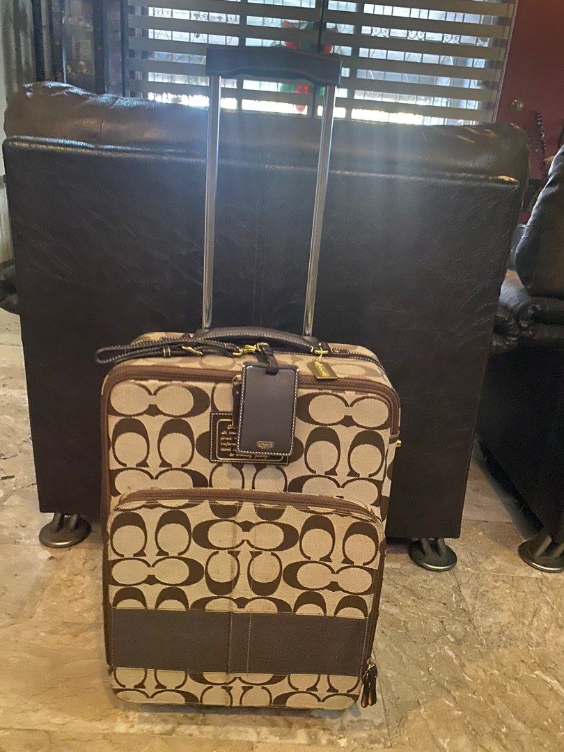 Coach shop suitcase set