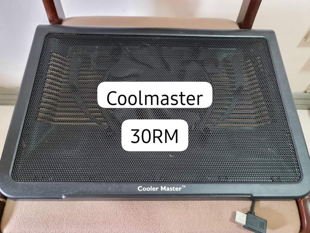 Coolmaster 15.6 laptop cooler, Computers & Tech, Parts & Accessories