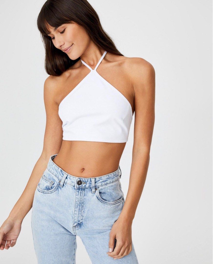 Triangle halter top new arrivals