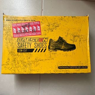 Creston Safety Shoes Steel Toe Construction Size 39 US 6.5 Men