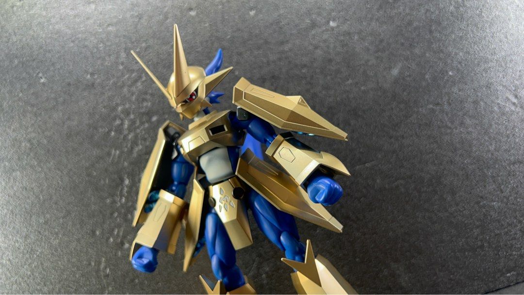 Custom painted Digimon Figure-rise Standard Magnamon, Hobbies & Toys ...