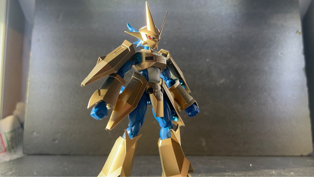 Custom painted Digimon Figure-rise Standard Magnamon, Hobbies & Toys ...