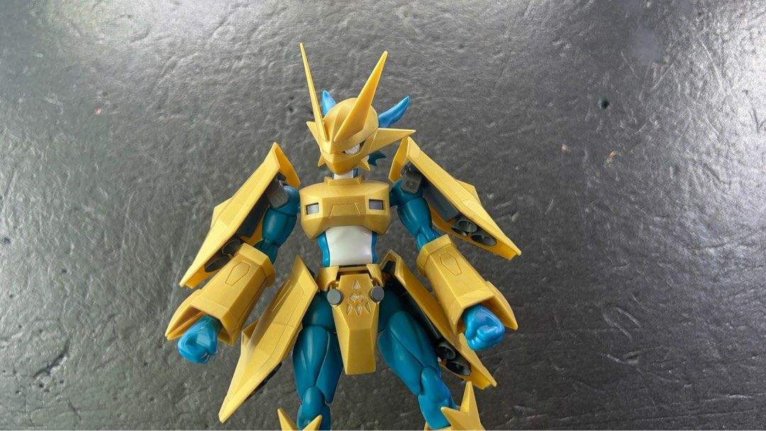Custom painted Digimon Figure-rise Standard Magnamon, Hobbies & Toys ...