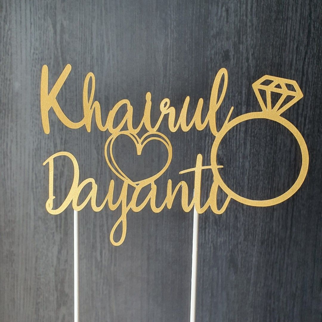 Customised Cake Topper | Cake Topper | Birthday cake | Party | Birthday ...