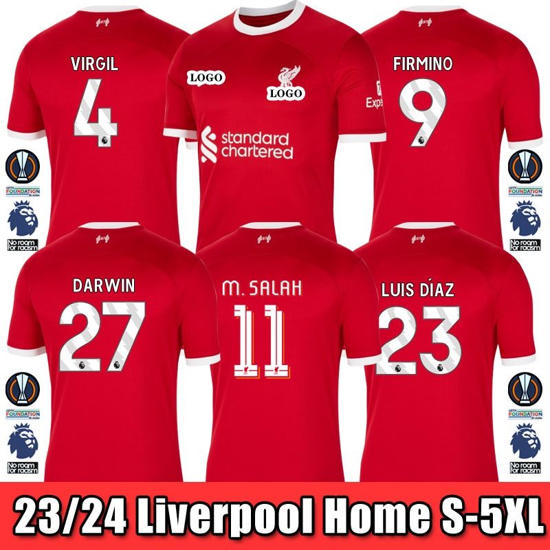 Customizable Liverpool 23 24 Jersey READY STOCK
