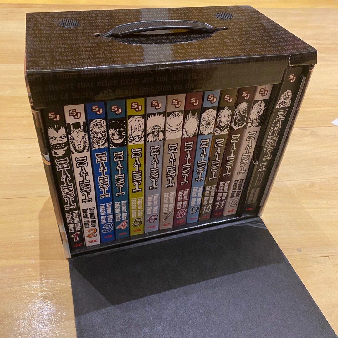 Death Note Manga Box set Viz Media on Carousell