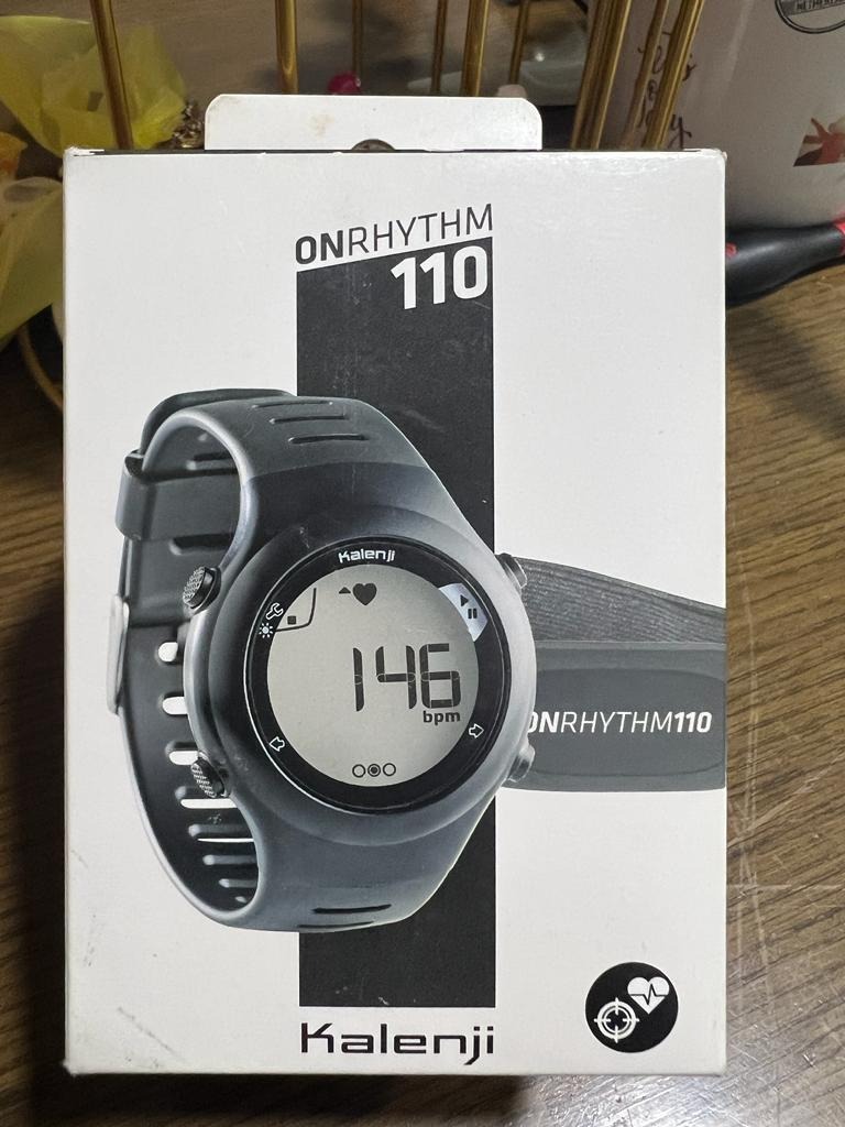 Decathlon Watch Running Stopwatch Heart Rate Monitor Watch