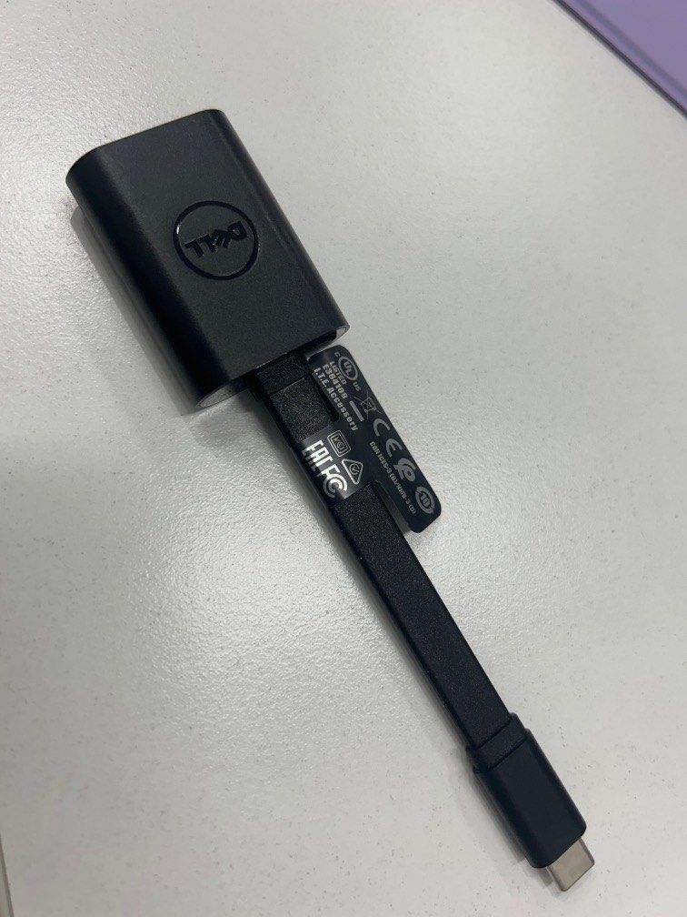 Dell USBC to VGA adaptor, Computers & Tech, Parts & Accessories, Cables & Adaptors on Carousell