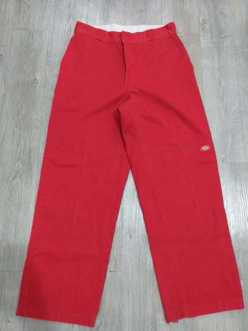 Dickies Double Knee Pants, Men's Fashion, Bottoms, Trousers on Carousell
