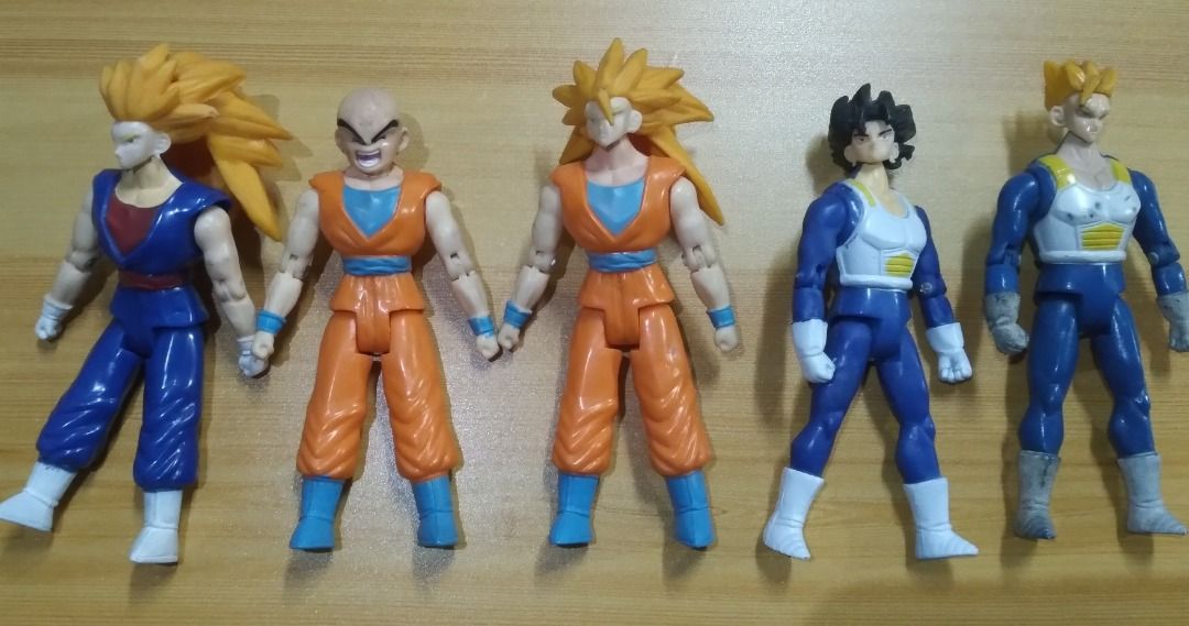 Dragonball dbz action figures irwin jakks toys on Carousell