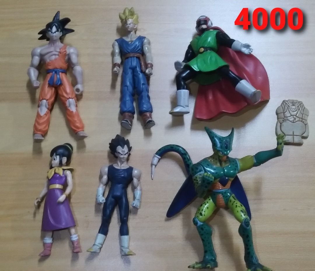 Dragonball dbz action figures irwin jakks toys on Carousell