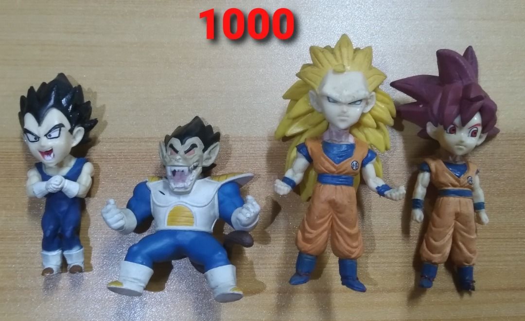Dragonball dbz action figures irwin jakks toys on Carousell