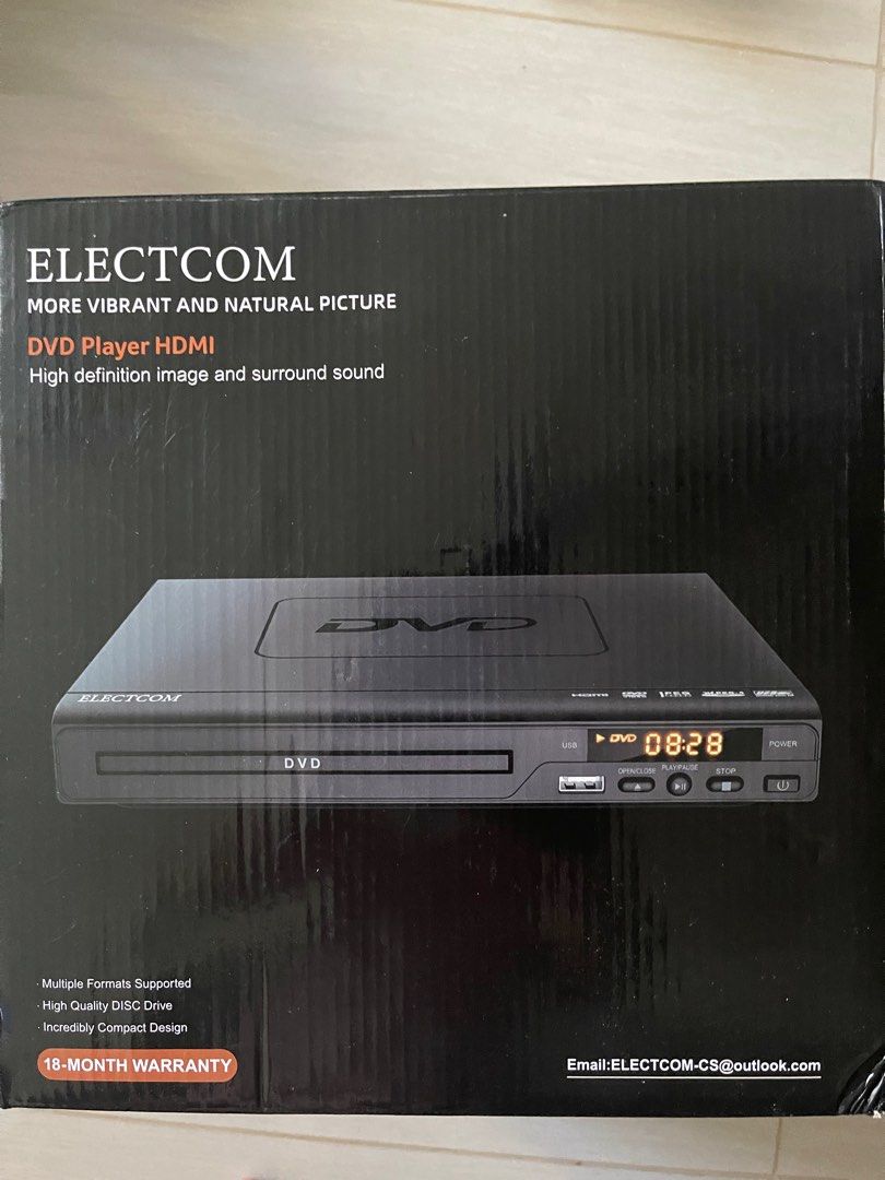 DVD PLAYER HDMI, TV & Home Appliances, TV & Entertainment, Blu