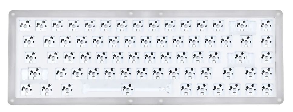 Epomaker 680 Acrylic Gasket-mounted keyboard (Category: Computer Keyboard) located in Pasig City. Submitted by fgkhobbyshop (Listing ID 1245098850, Image 2). Description: Brand new never built Acrylic shine-through case RGB Hotswap PCB Barebones kit (switches and keycaps are NOT included).