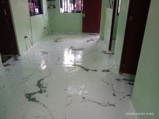 Epoxy Metallic Color Application