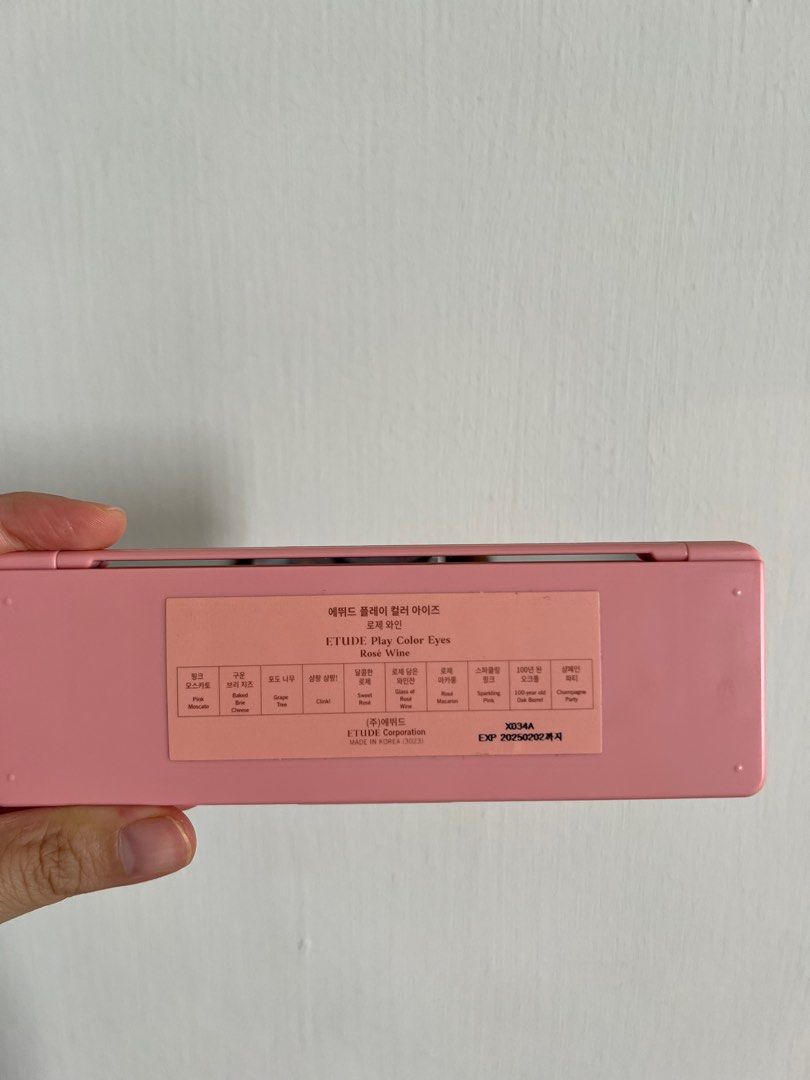 Etude House Rose Wine Palette, Beauty & Personal Care, Face, Makeup on