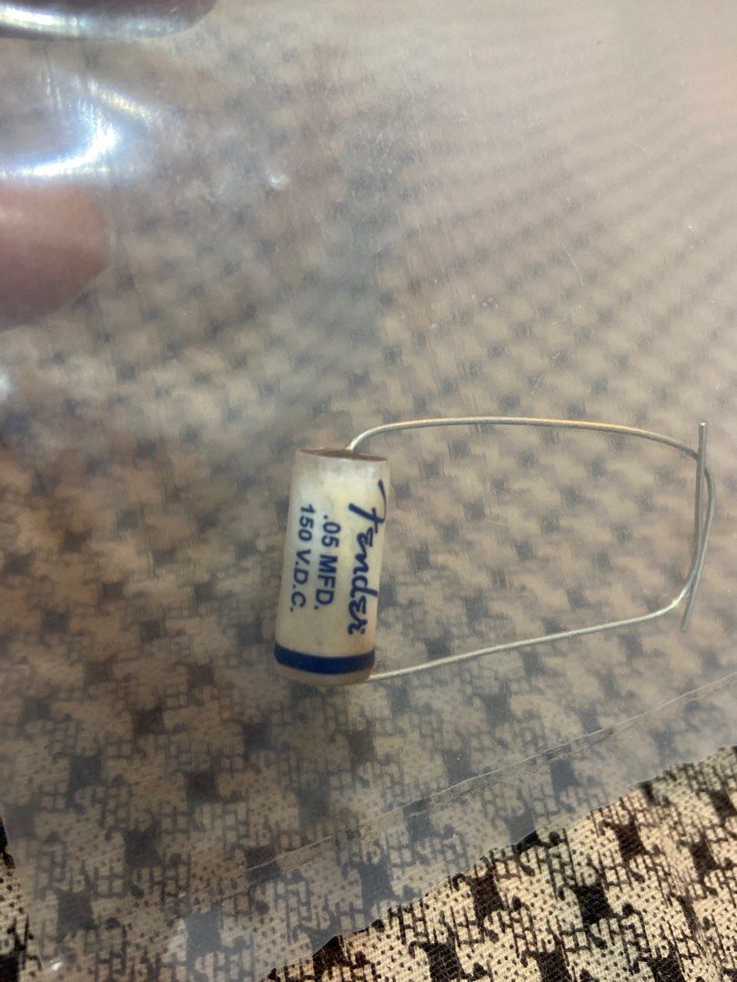 Fender Vintage Wax Paper Capacitor, Hobbies & Toys, Music & Media