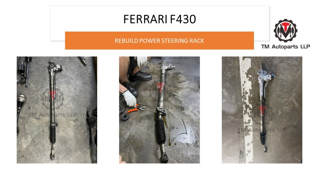 FERRARI F430 REBUILD POWER STEERING RACK, Car Accessories, Car