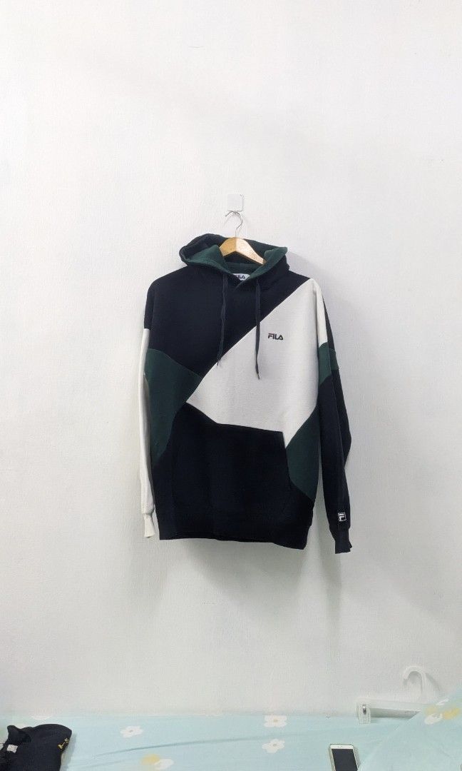 Fila top hoodie tricolor