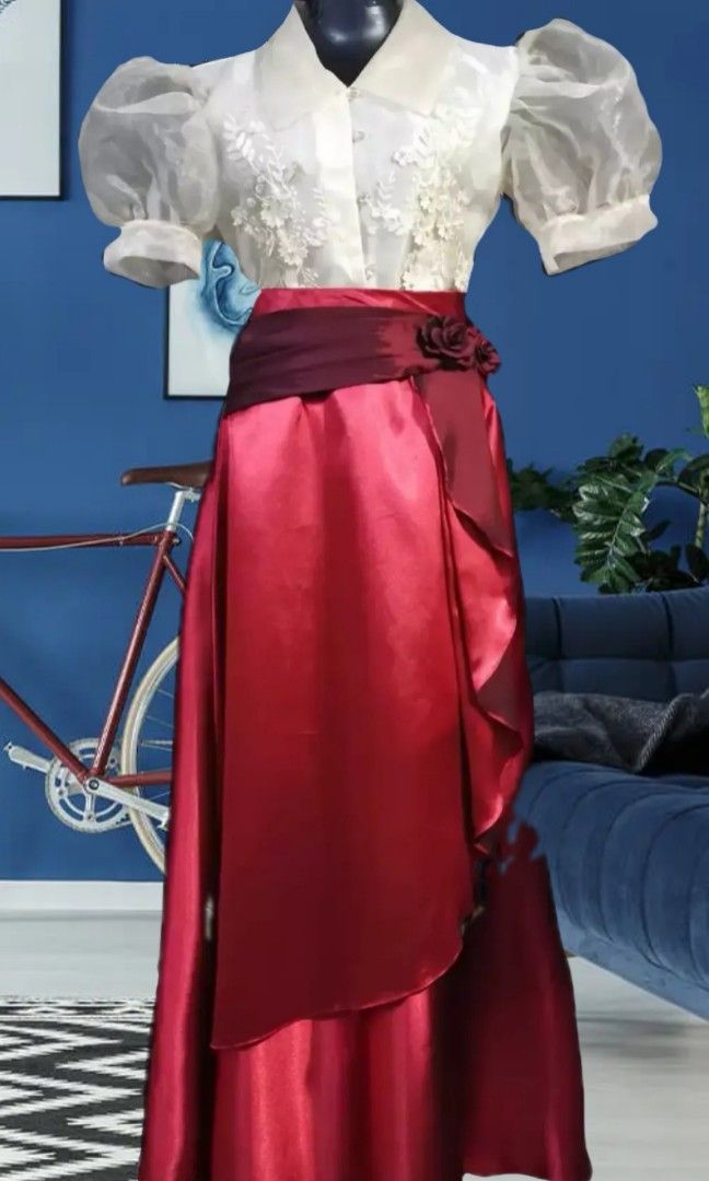 Filipiniana terno shop for sale