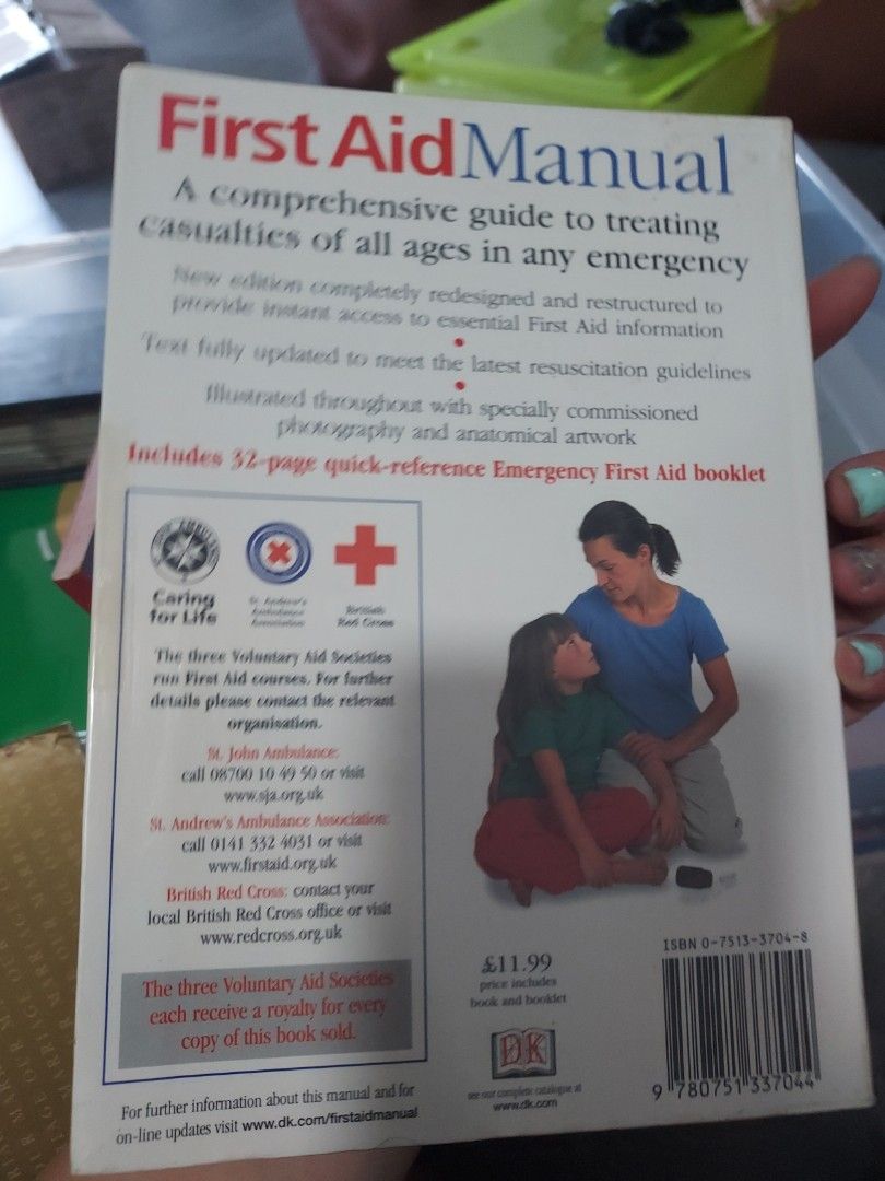First Aid Manual, Hobbies & Toys, Books & Magazines, Fiction & Non ...
