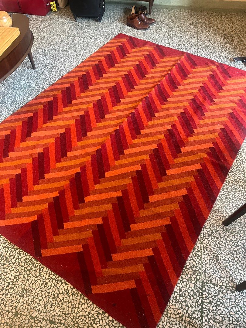 Flatwoven wool rug (IKEA Stockholm), Furniture & Home Living, Home