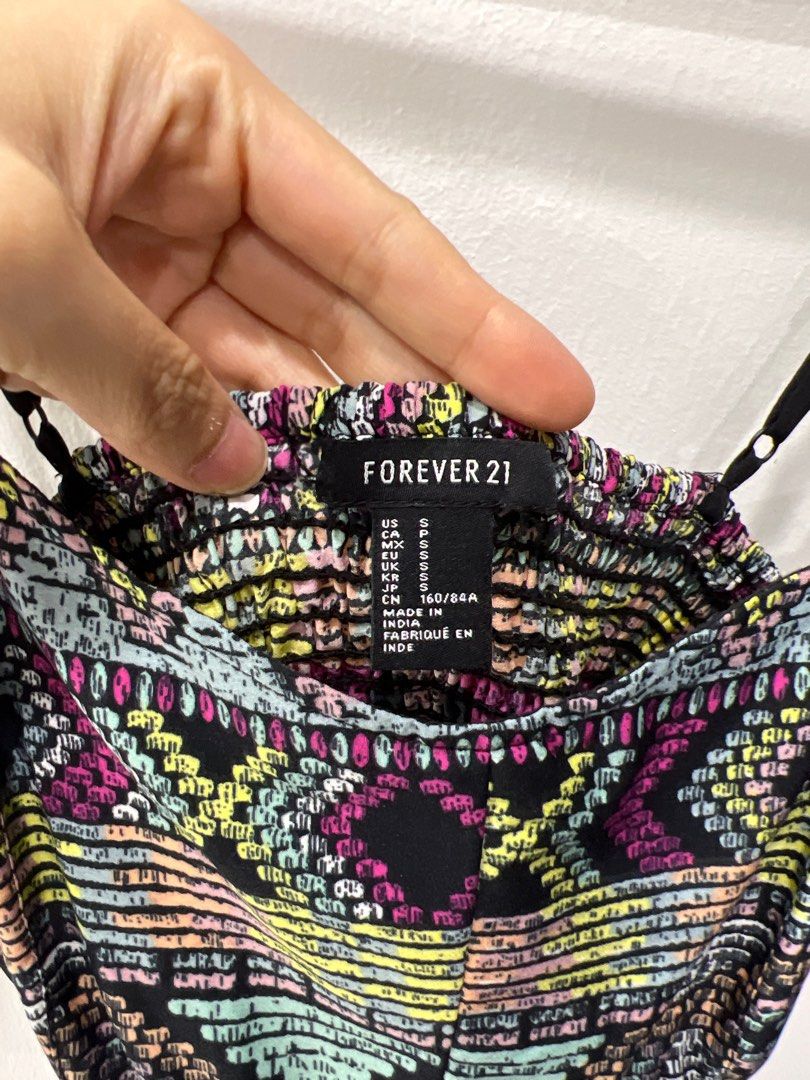Forever 21 deals multicolor dress