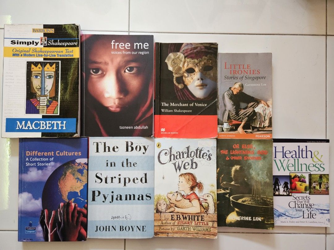 [Free] Book Clearance, Hobbies & Toys, Books & Magazines, Fiction & Non ...