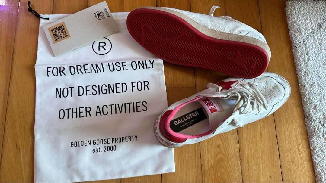 Golden Goose Ball Star Red Male Size 46 Carousell