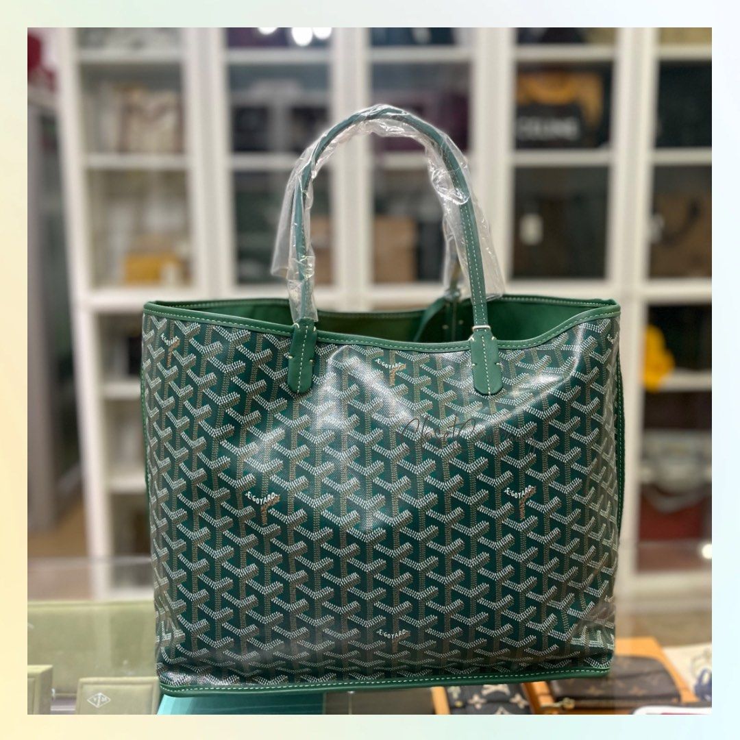 Goyard Mini Anjou in White, Luxury, Bags & Wallets on Carousell