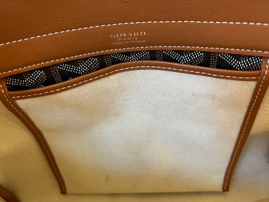 Goyard Rouette (Black/Tan), Luxury, Bags & Wallets on Carousell