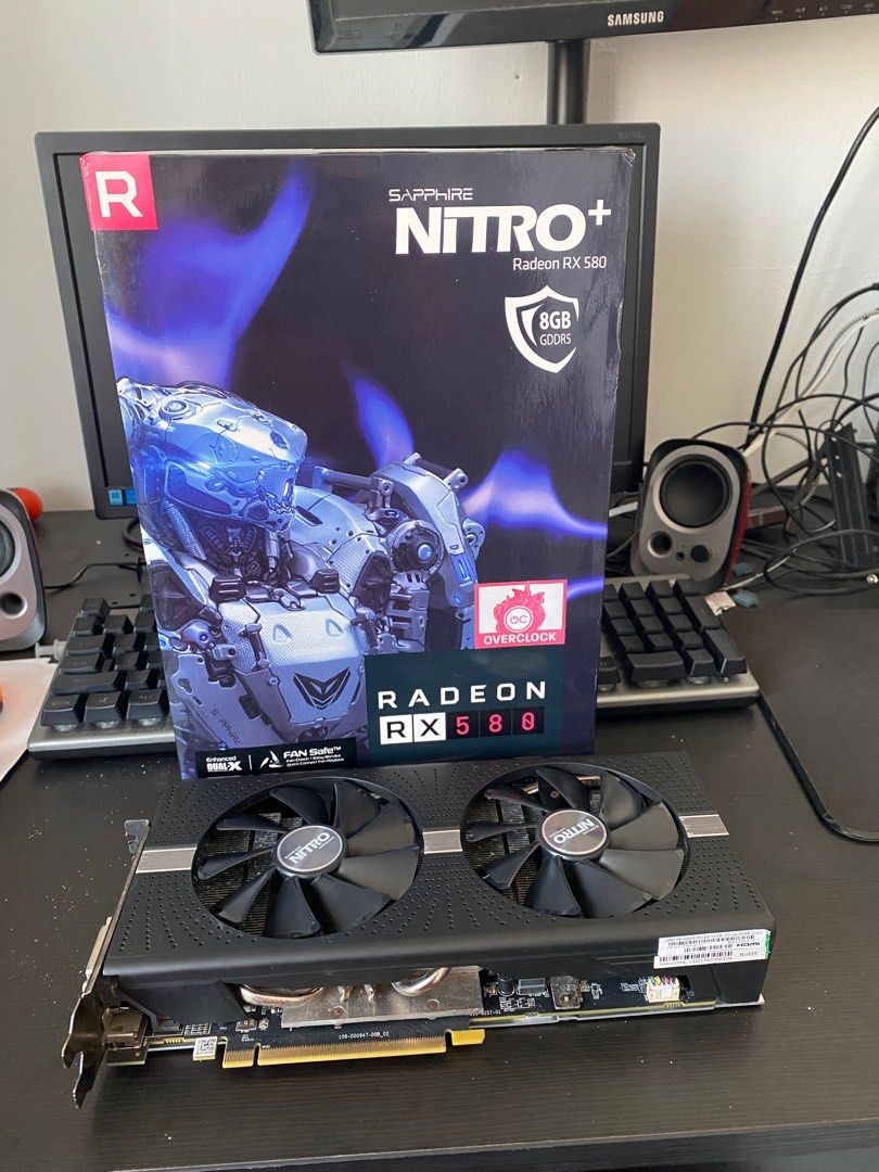 Sapphire nitro+ radeon rx 580 8g sale