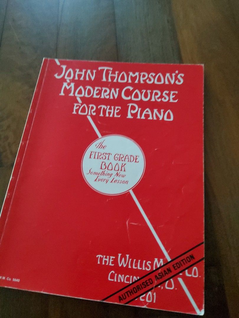 GRADE 1 PIANO John Thompson's Modern Course for the piano, Hobbies