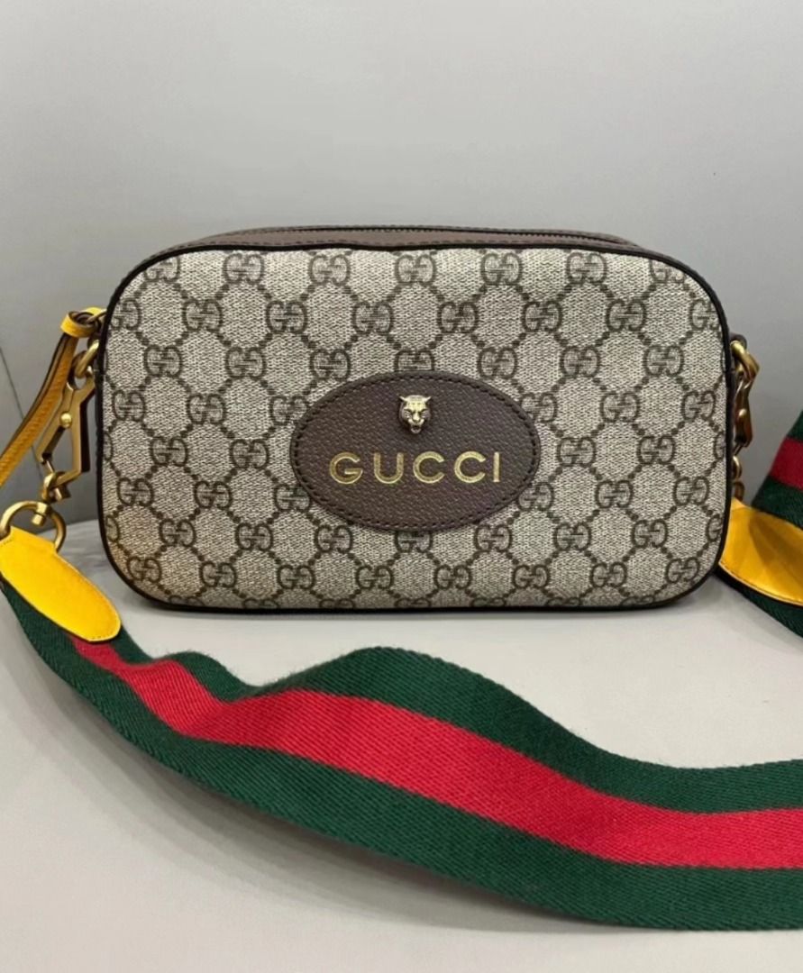 GUCCI 虎頭相機包, 名牌, 手袋及銀包- Carousell