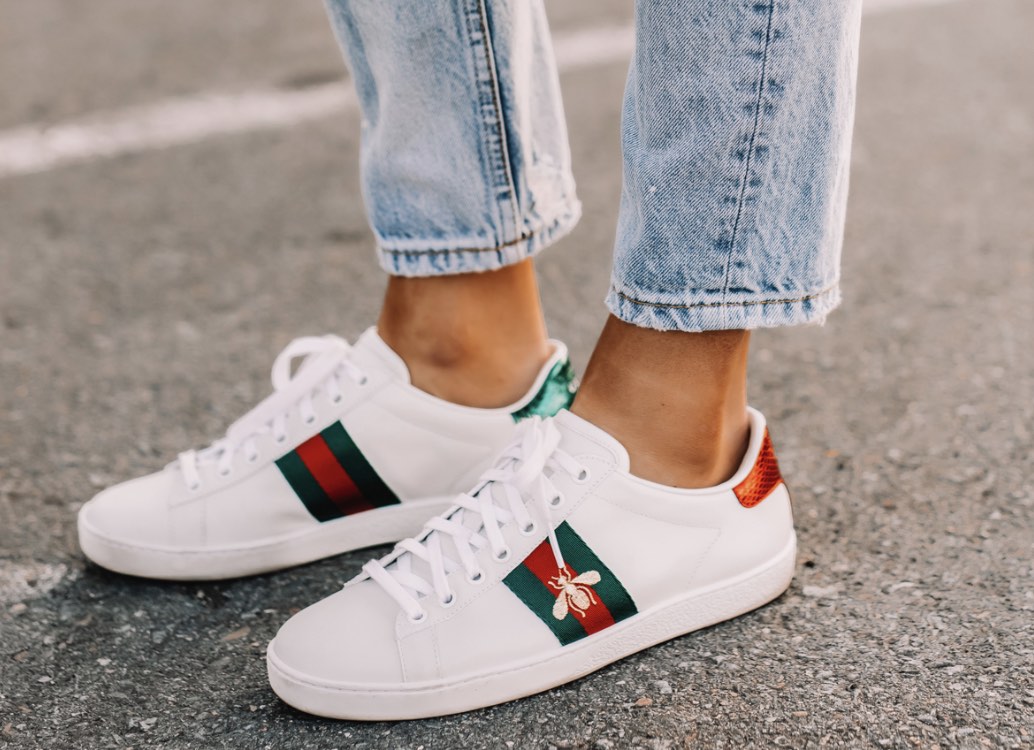 Buy Gucci Ace Bee Sneakers Men - SIZE 9 US at Ubuy Morocco